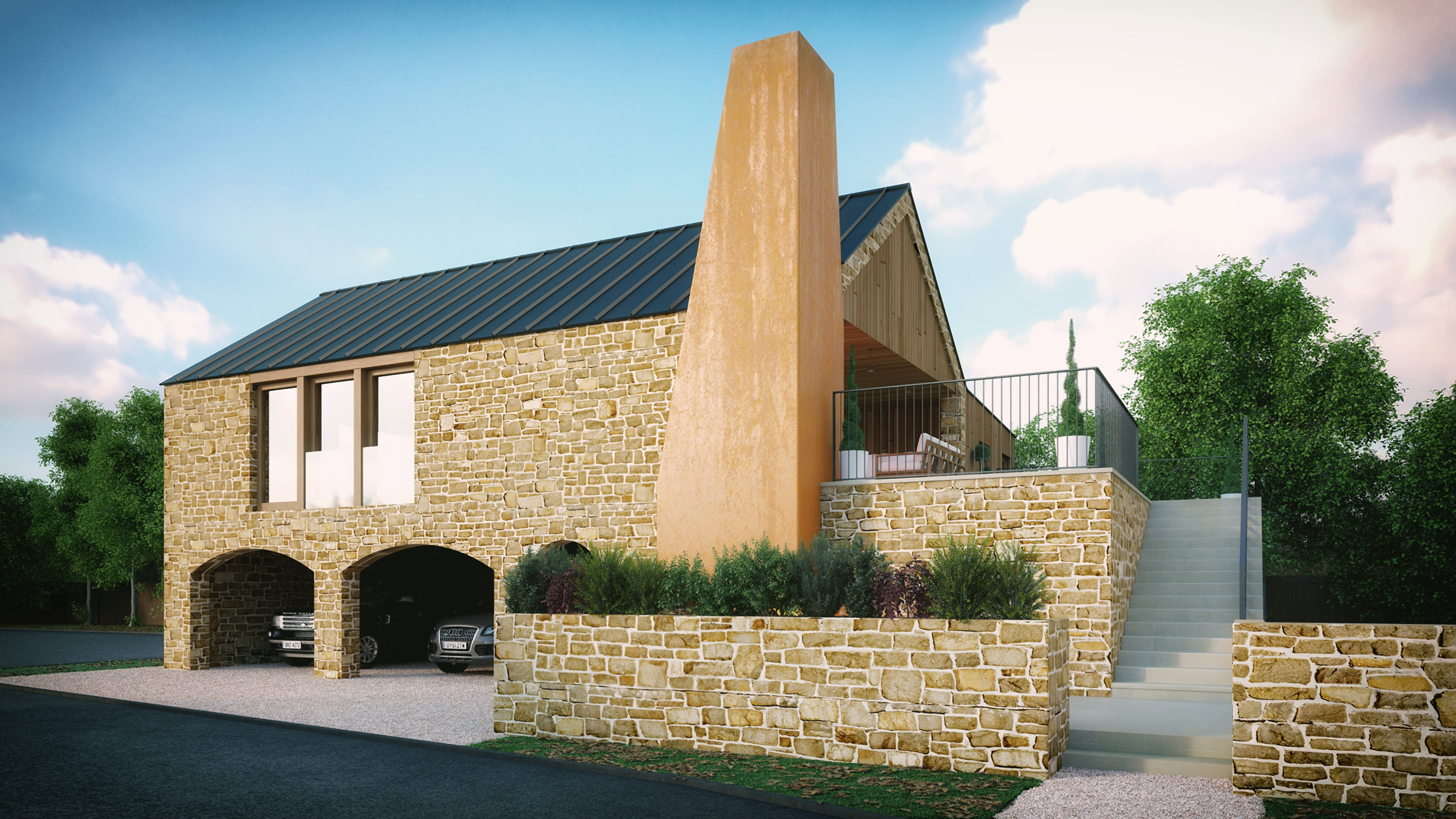 Polys Brae Annex - New 2 Storey Bespoke Annex to Family Home