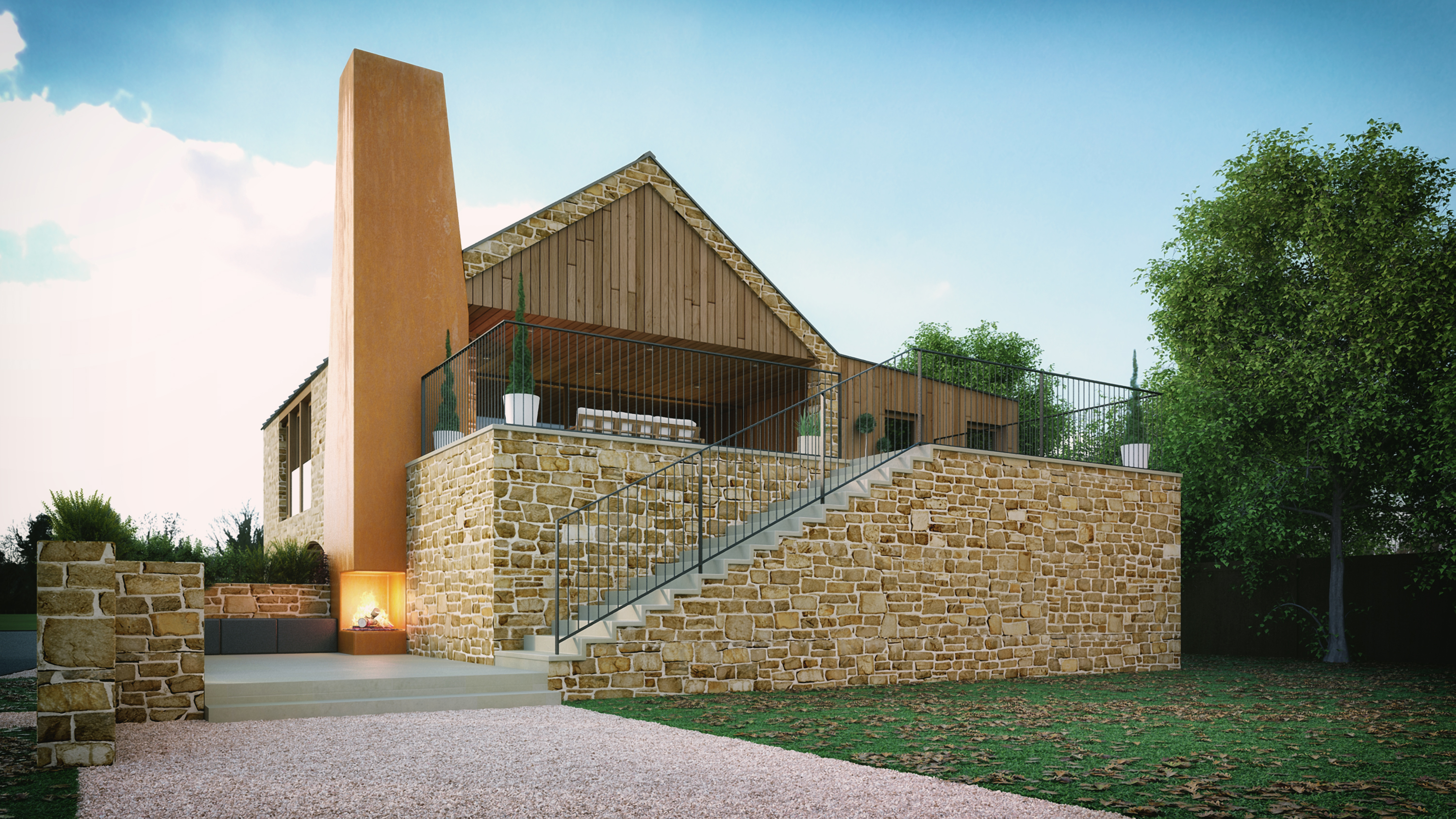 Polys Brae Annex - New 2 Storey Bespoke Annex to Family Home