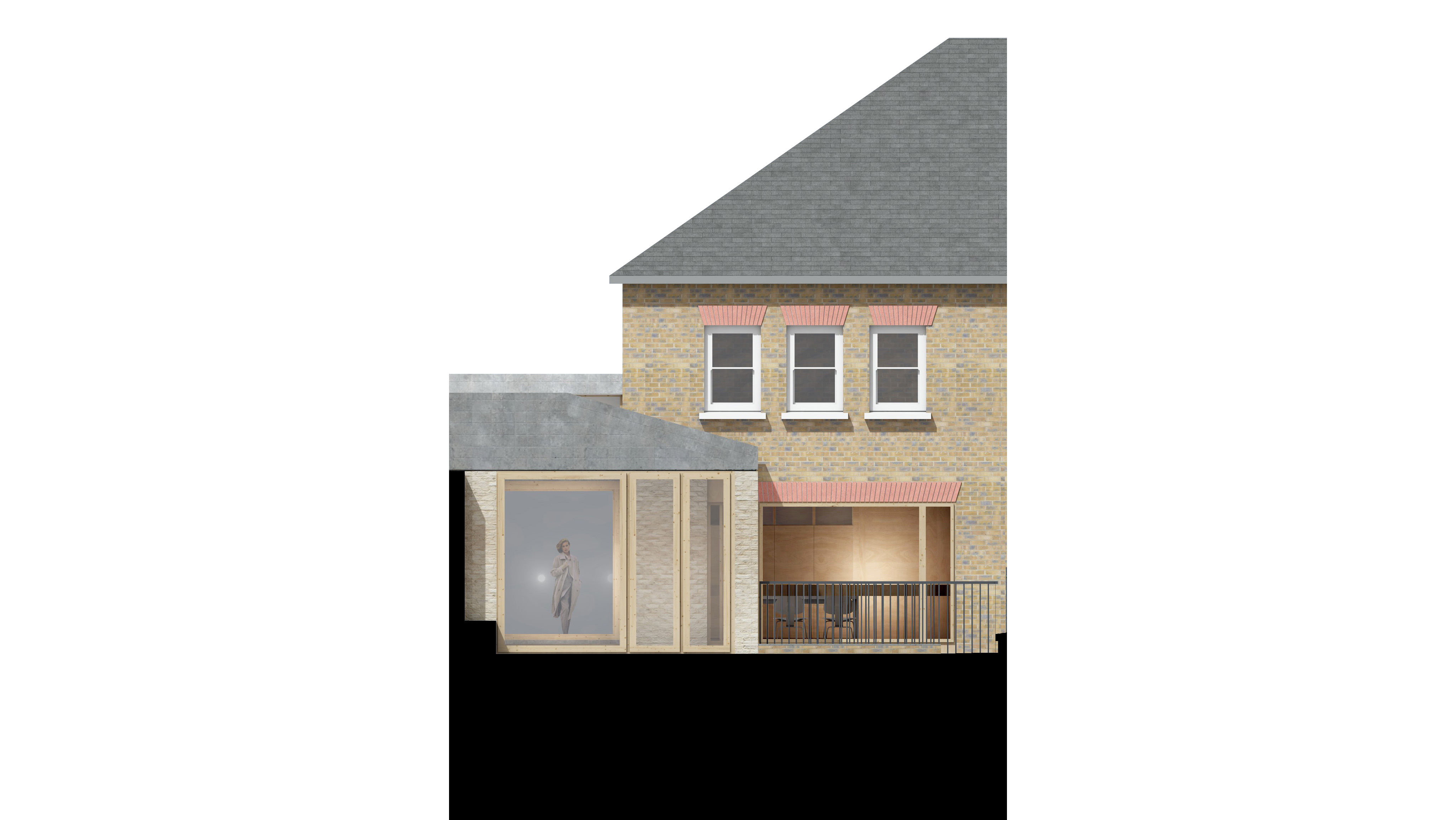 Clapham Extension - Bespoke Extension to Semi-Detached House in London