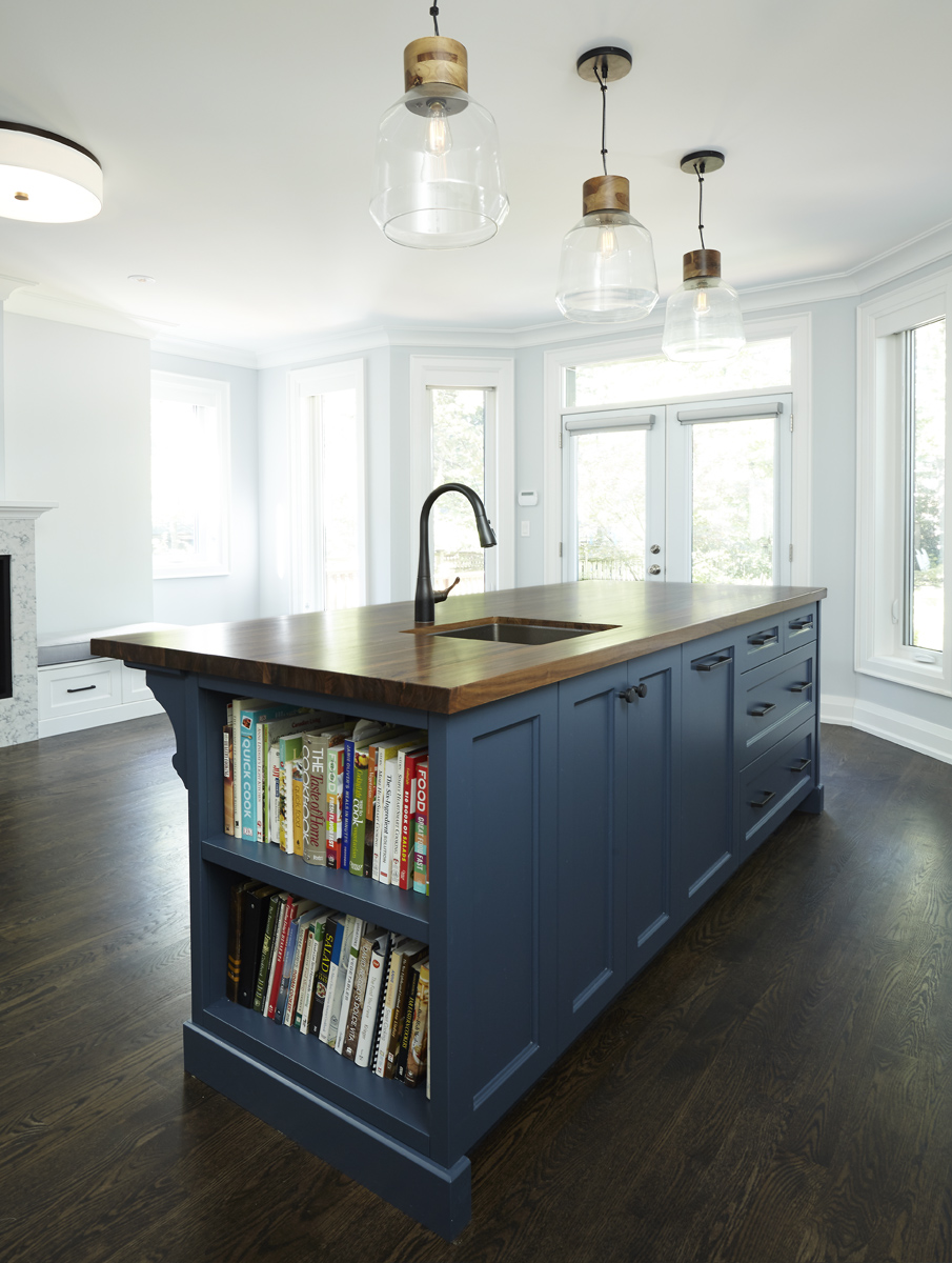 Bloor West Village: The scope included combining a contemporary build infused with a vintage look