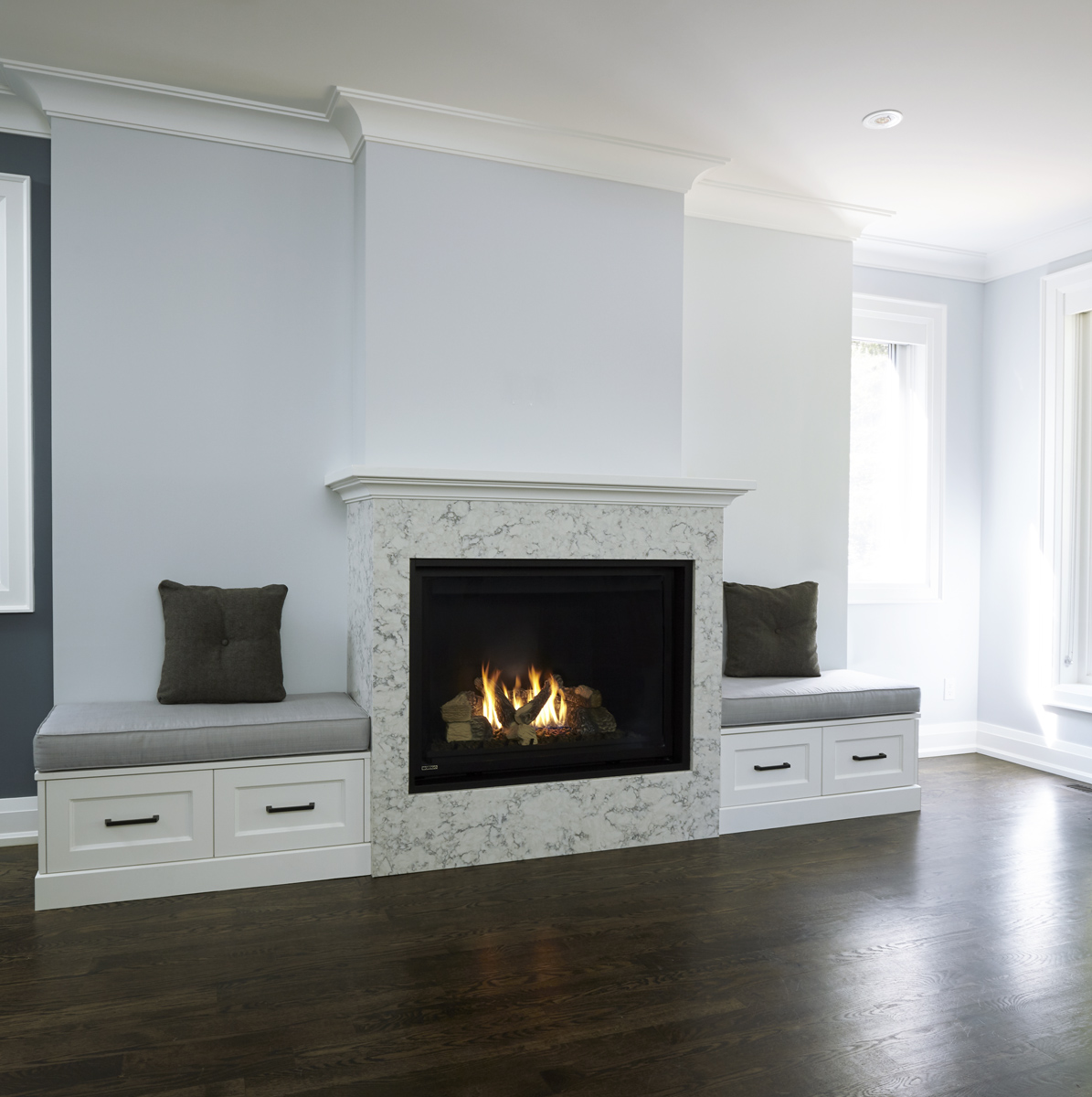 Bloor West Village: The scope included combining a contemporary build infused with a vintage look