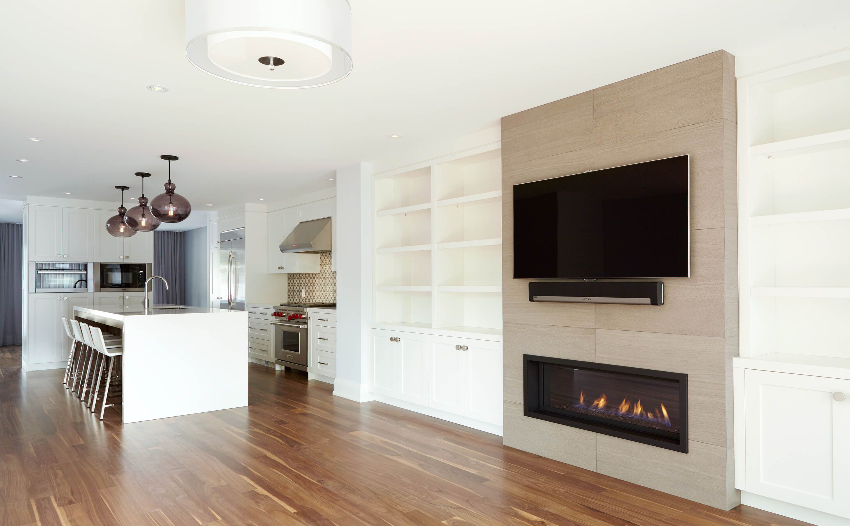 Bedford Park: With a stylish and practical kitchen off a relaxed living area with room for a formal dining space, this family was ready to go!