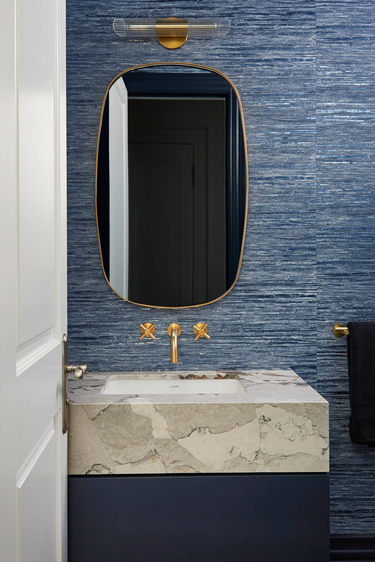 Humber Valley Village: The all new walk-in closet boasts over 100 lineal feet of floor to ceiling storage that is well illuminated and laid out to include a make-up table, luggage storage, 3-way angled mirror, twin islands with drawer storage, shoe…