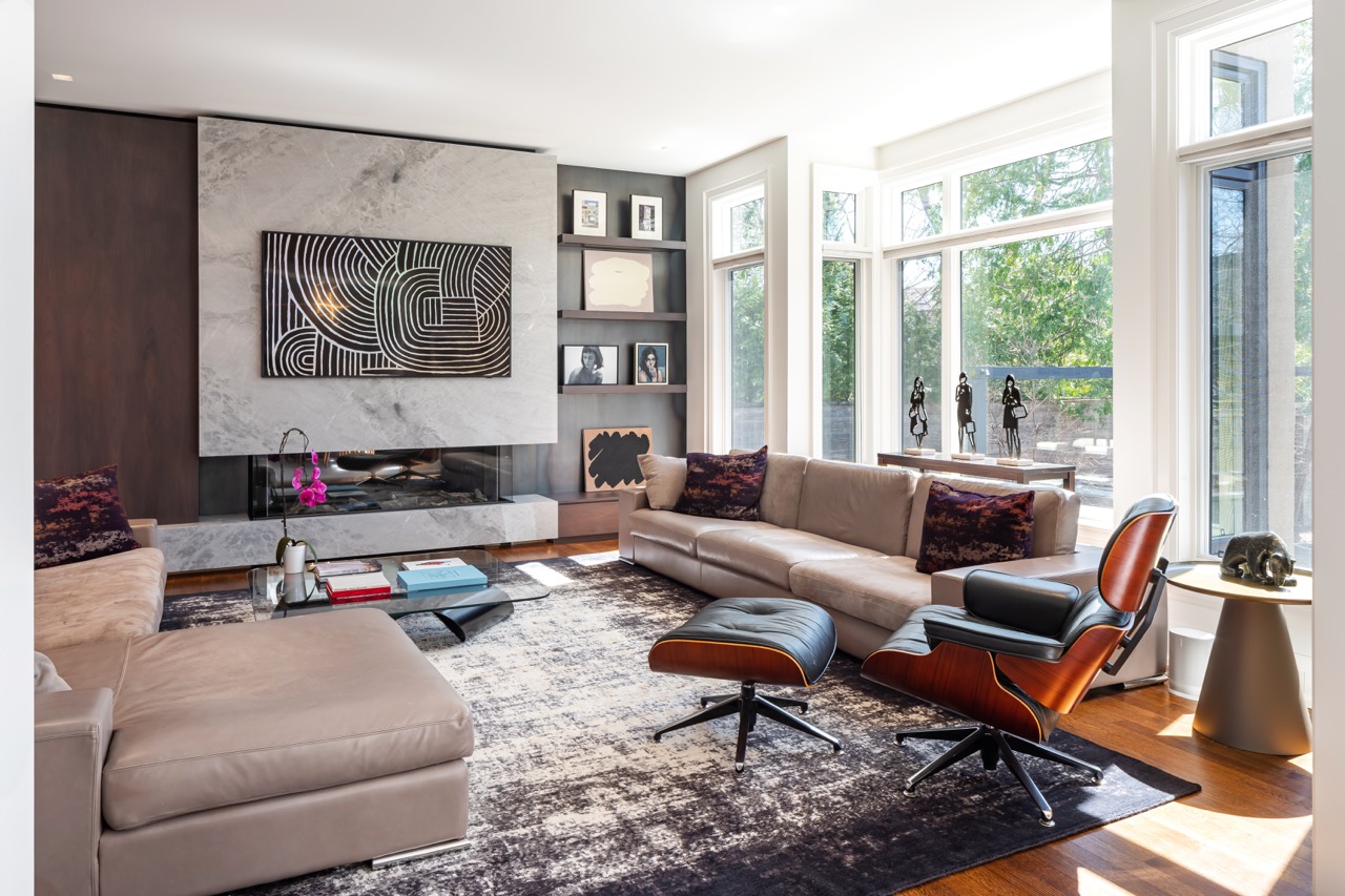 Stylish South Hill — Toronto renovation project by M-Squared Contracting