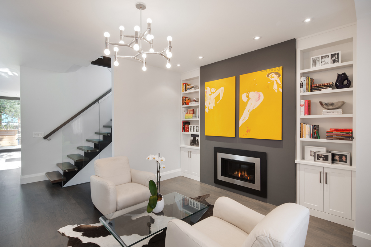Sherwood Park: With creative design ideas, a clever use of space and an open mono beam staircase guiding you up to all levels, this grand and contemporary home now works well for a family of four and a love of entertaining