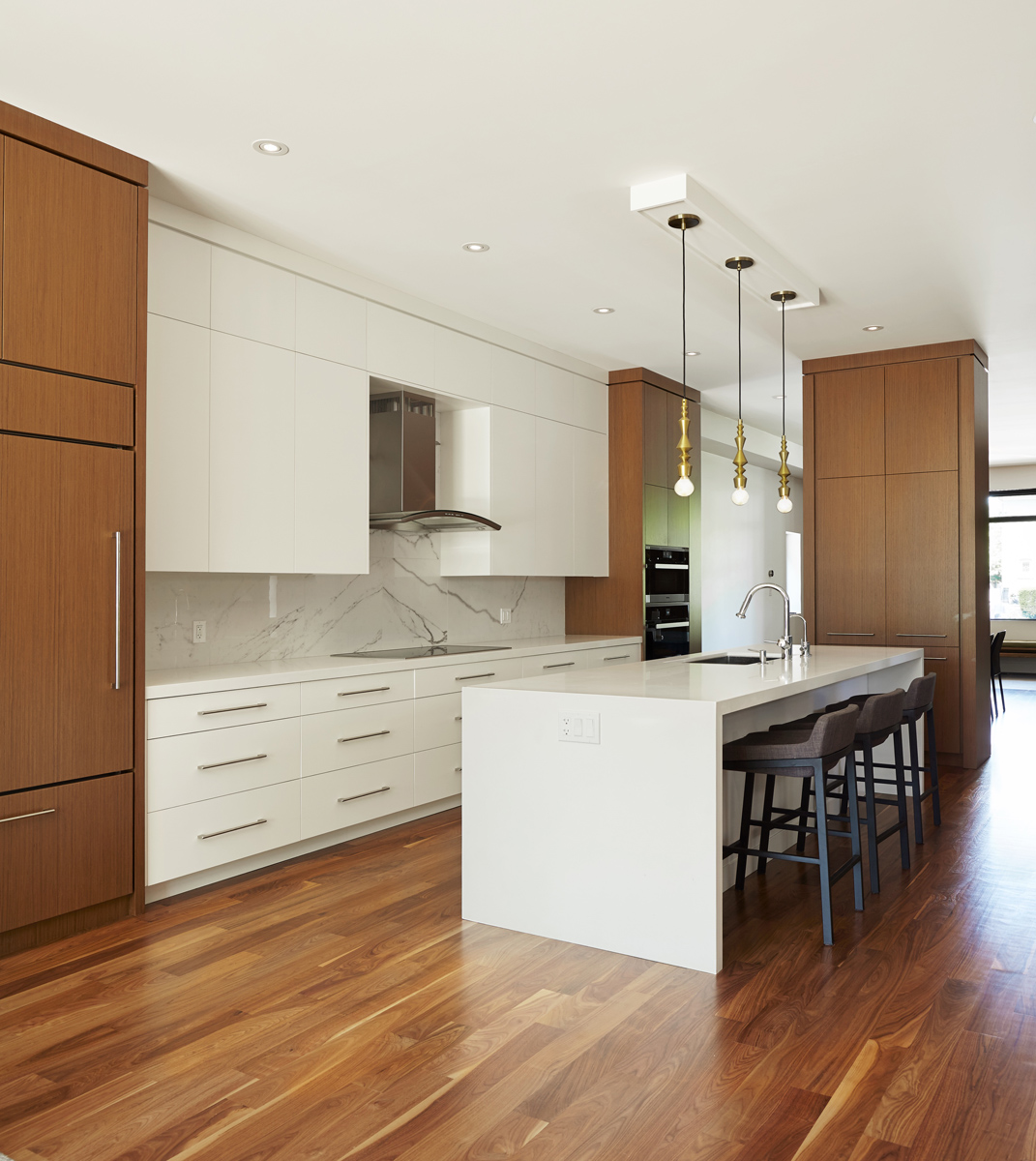 North Toronto Revived: Based on the prime location of this craftsman style Toronto home on edge of Sherwood Park, our clients decided to update and expand the footprint of their house rather than leave the neighbourhood to gain more livable space