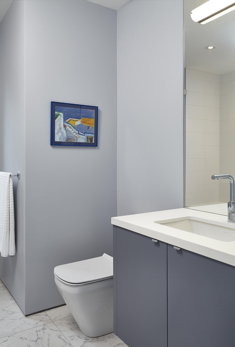 Swansea: Huge windows, a double sided fireplace for the master ensuite and a garage are just some of the other features of this elegant city home