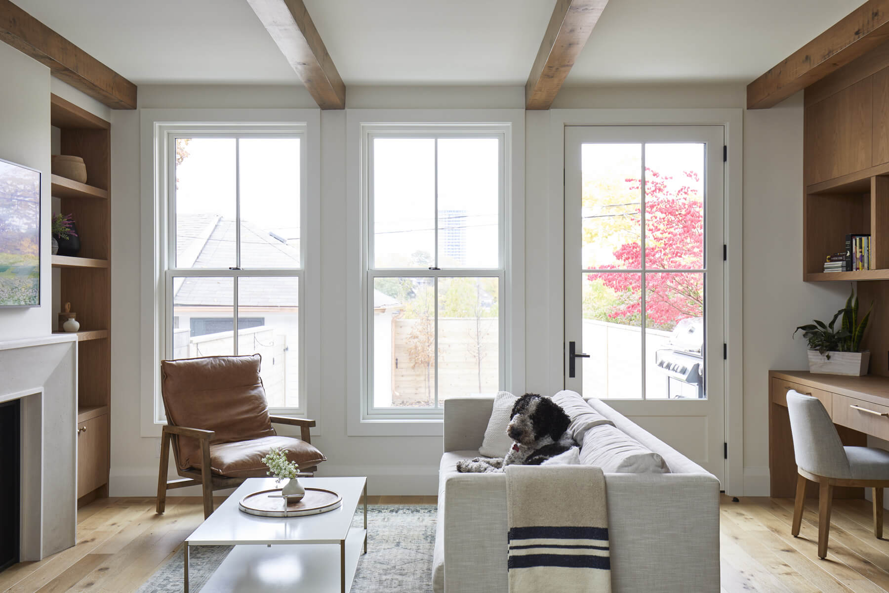 High Park-Swansea: Upon arriving, you are greeted with a generous entry and elegant dining space, complemented by a sitting area, wrapped in a bay window