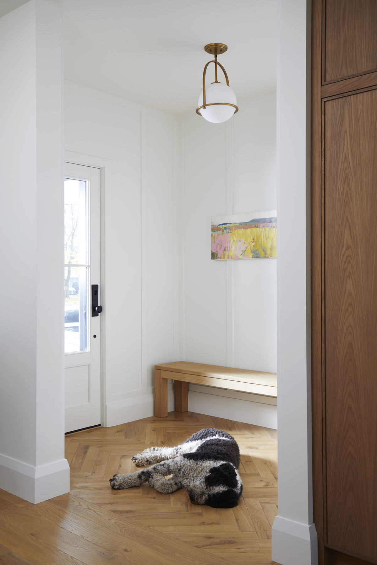 High Park-Swansea: Upon arriving, you are greeted with a generous entry and elegant dining space, complemented by a sitting area, wrapped in a bay window