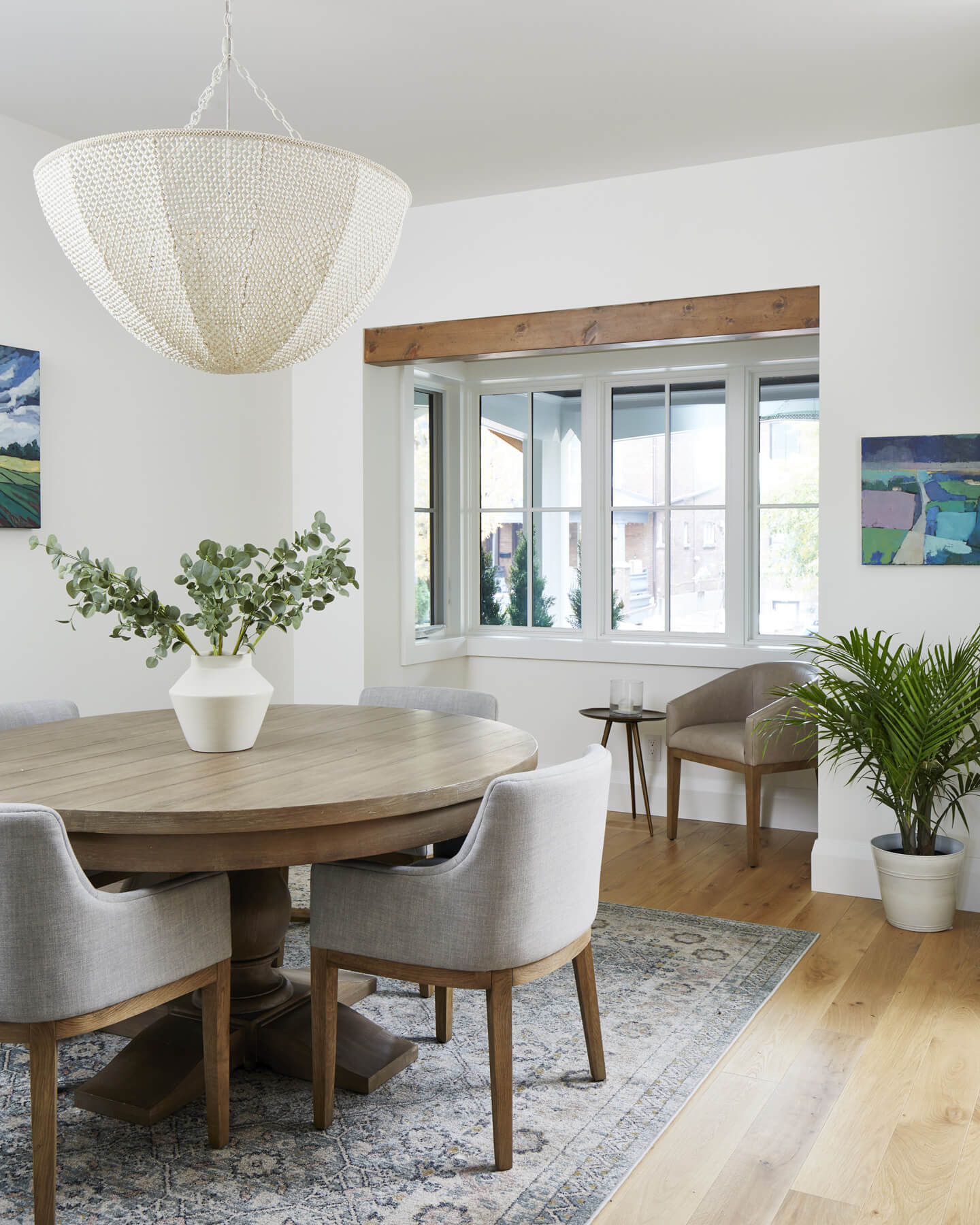 High Park-Swansea: Central to the success of this home is a welcoming oak/white kitchen and living space facing the backyard