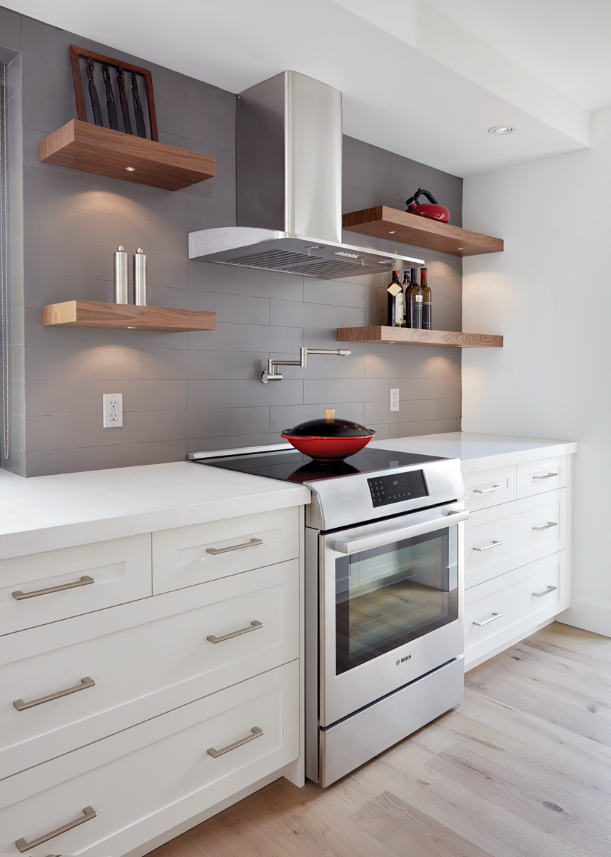 East York: A country cottage perched on the edge of the Don Valley was demolished and its its place a modern, airy and bright new home was built for a successful professional couple to retreat from their busy days downtown