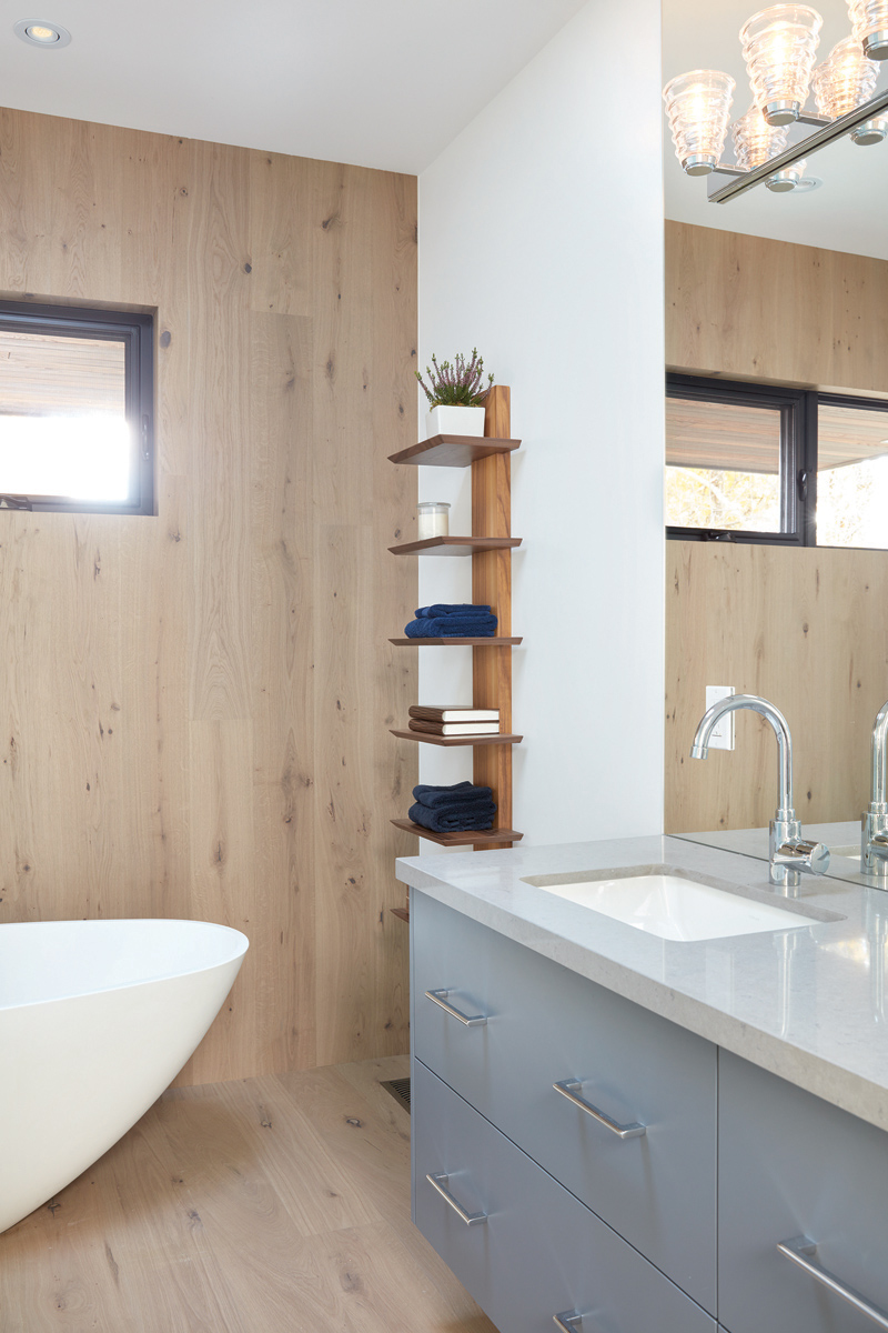 East York: A country cottage perched on the edge of the Don Valley was demolished and its its place a modern, airy and bright new home was built for a successful professional couple to retreat from their busy days downtown