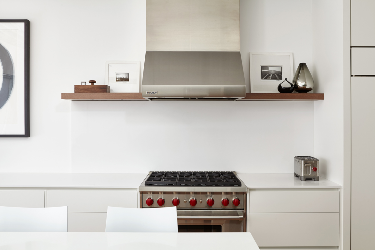 Urban Living Space: The completed space has over 2800 square feet and includes two bedrooms on the lower floor and a master with ensuite on the second, a 600 square foot rooftop deck and a bright and airy main floor with kitchen and great room
