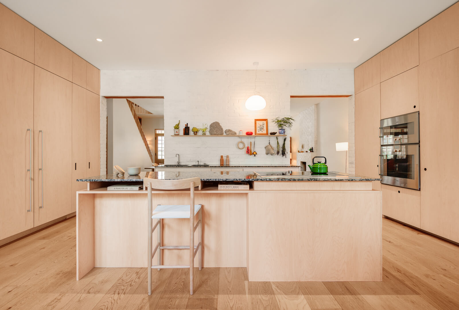 Parkdale Project: Clever use of mosaics and and large format tile from Italy with white powder coated fixtures brought the ensuite vision into being