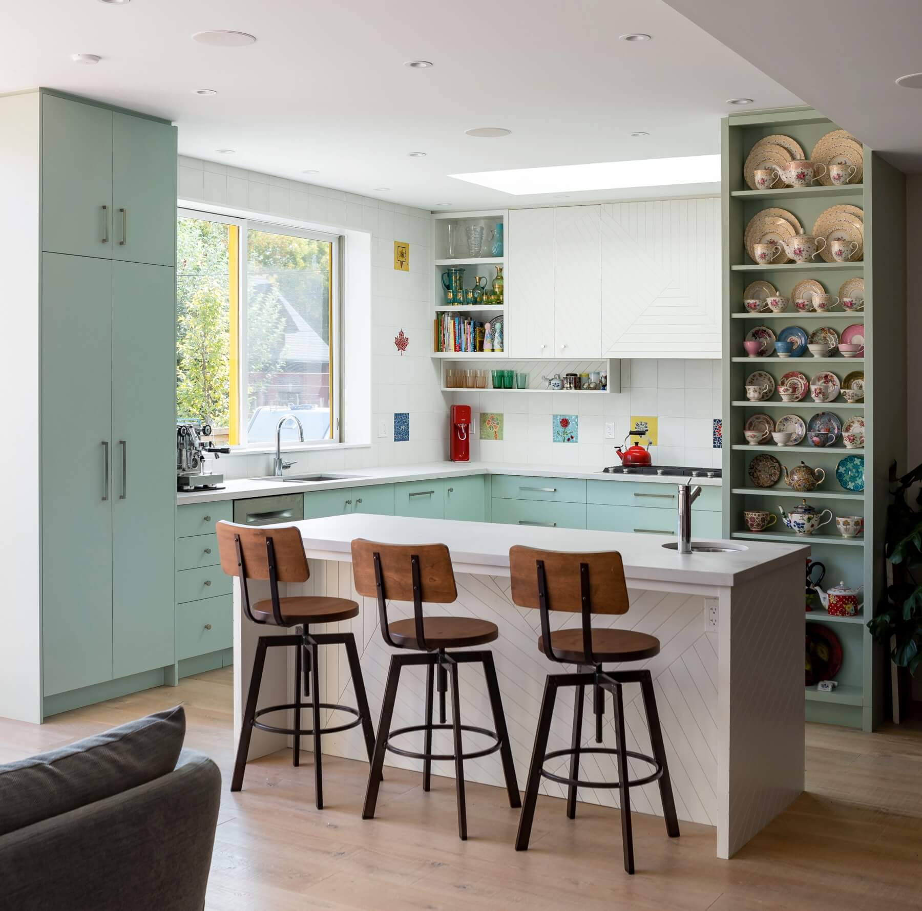 Dufferin Grove: A truly special property located in a sought after Toronto neighbourhood, this large family home renovation sought to retain the charm and history of the house in a contemporary way