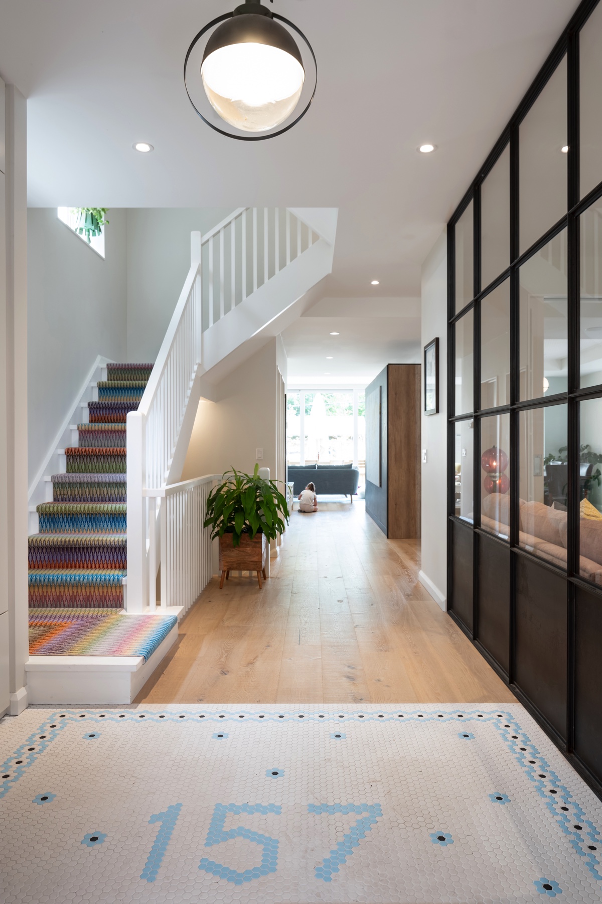 Dufferin Grove: The full scale underpin and large rear addition served to bring in natural light and expand the possibilities of the spaces