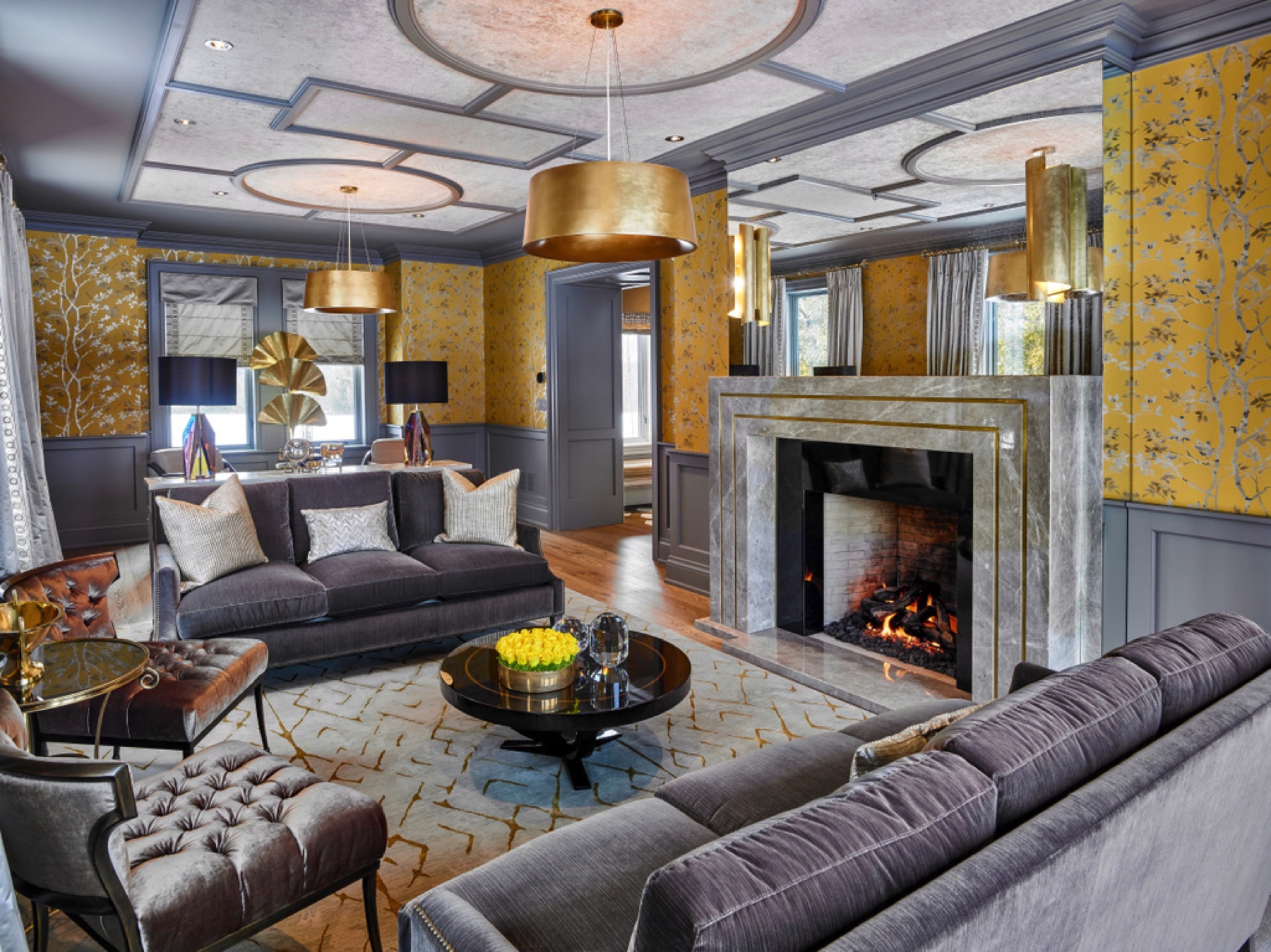 Manor Estate: The fine balance of curved and straight lines results in an uncomplicated design that is both comfortable and relaxing while still sophisticated and refined