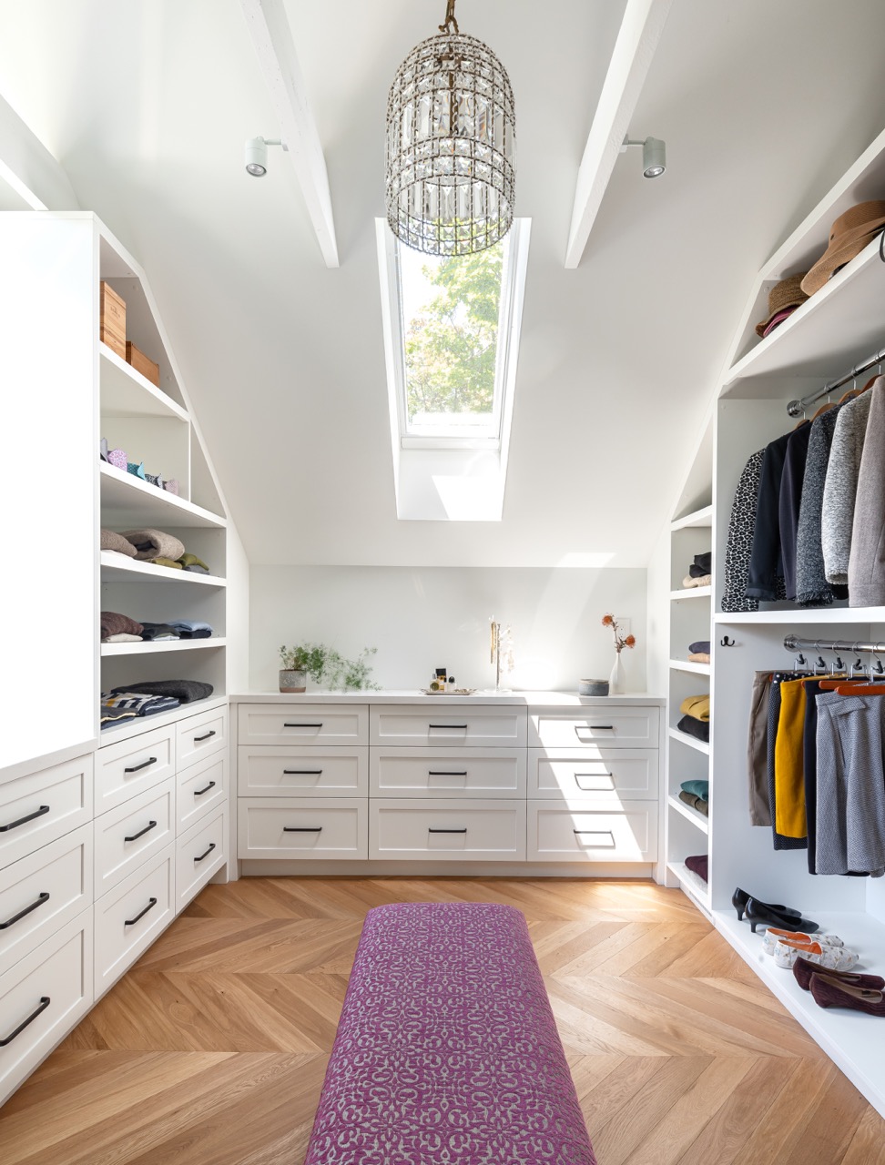 Picturesque Parkside: Black steel-framed glass doors divide the principal rooms without closing them off, and brass flush-mounts add warmth throughout