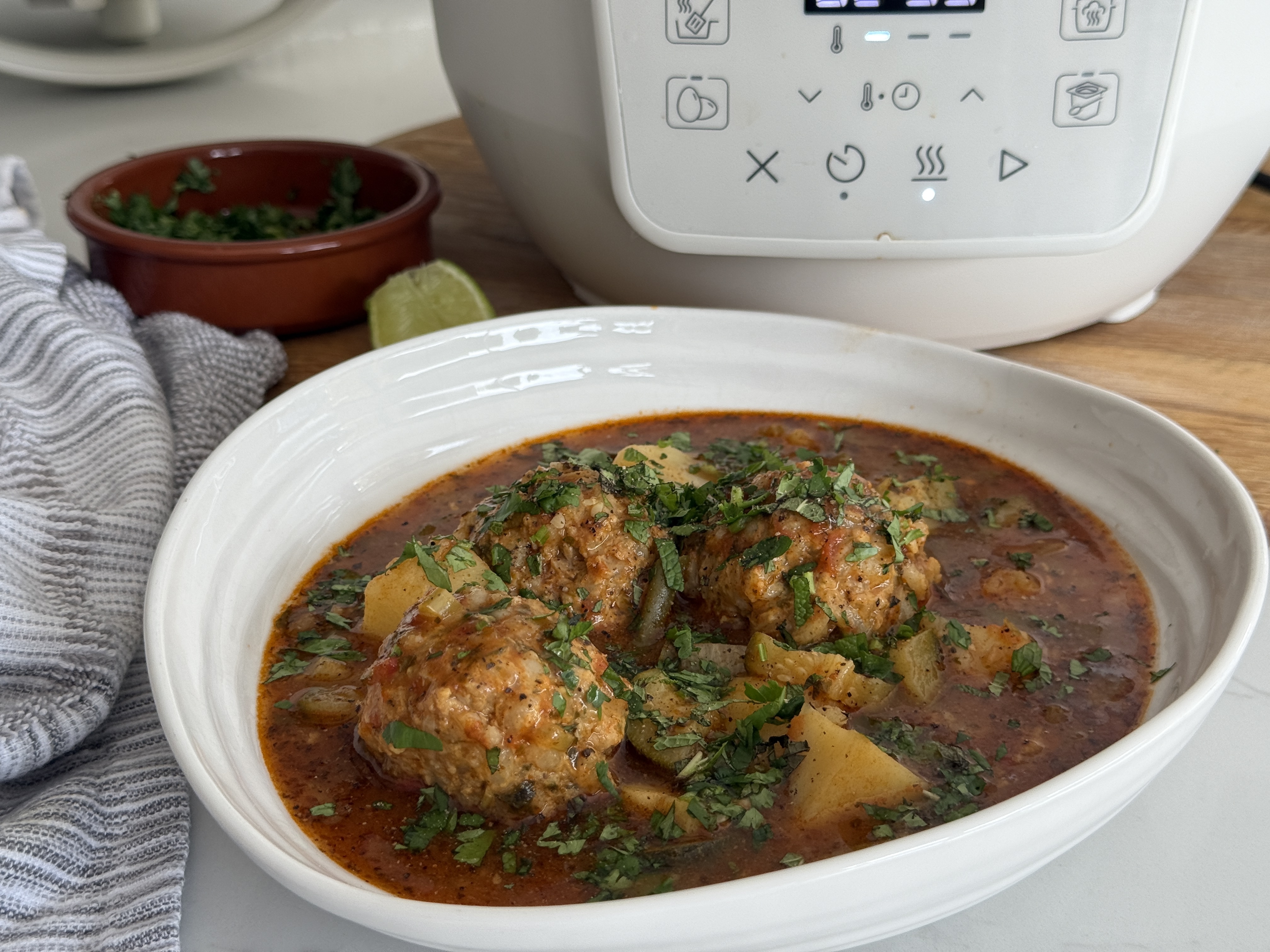 Mexican Pork Albóndigas.