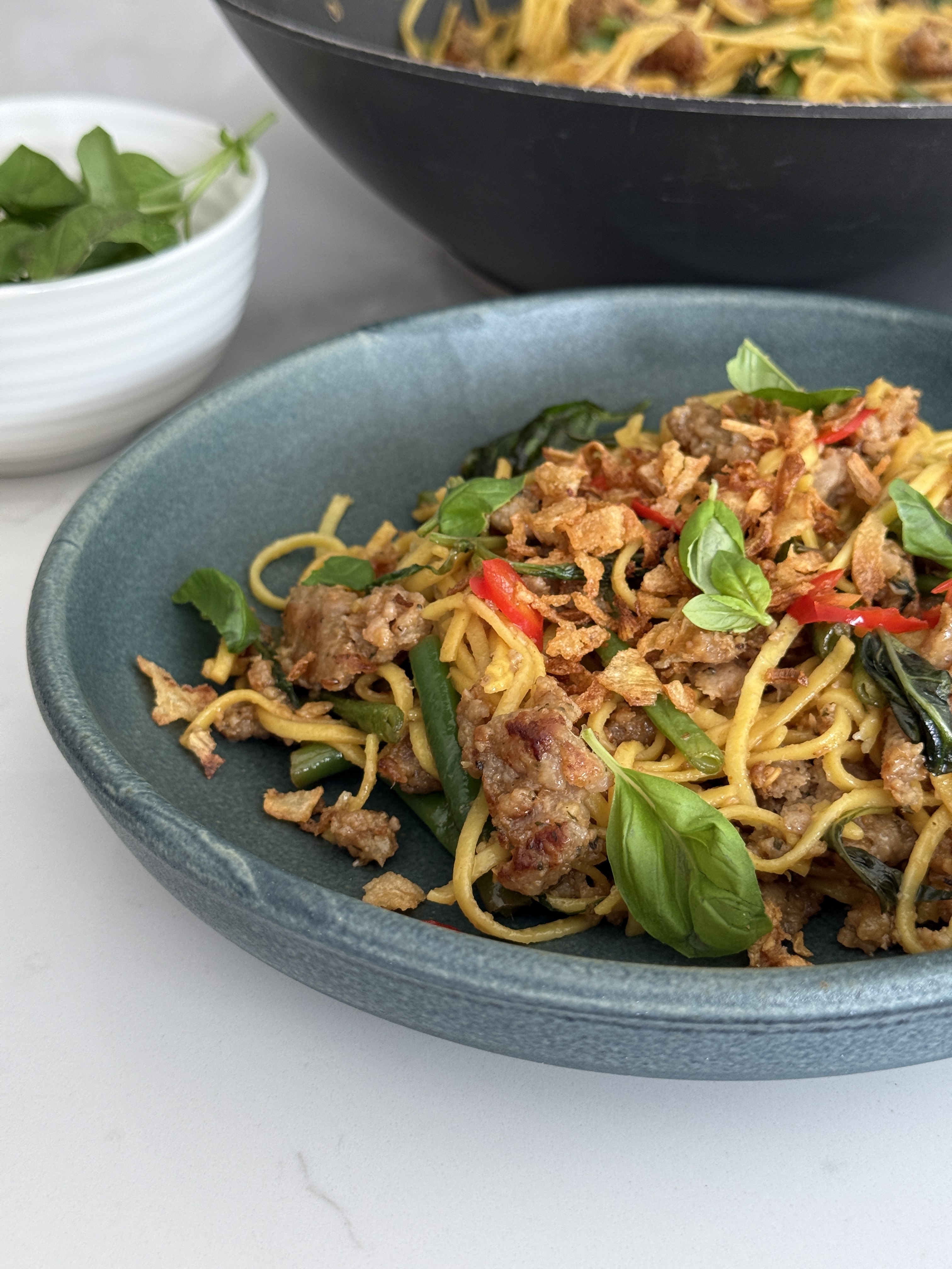 Thai Pork & Basil Stirfry