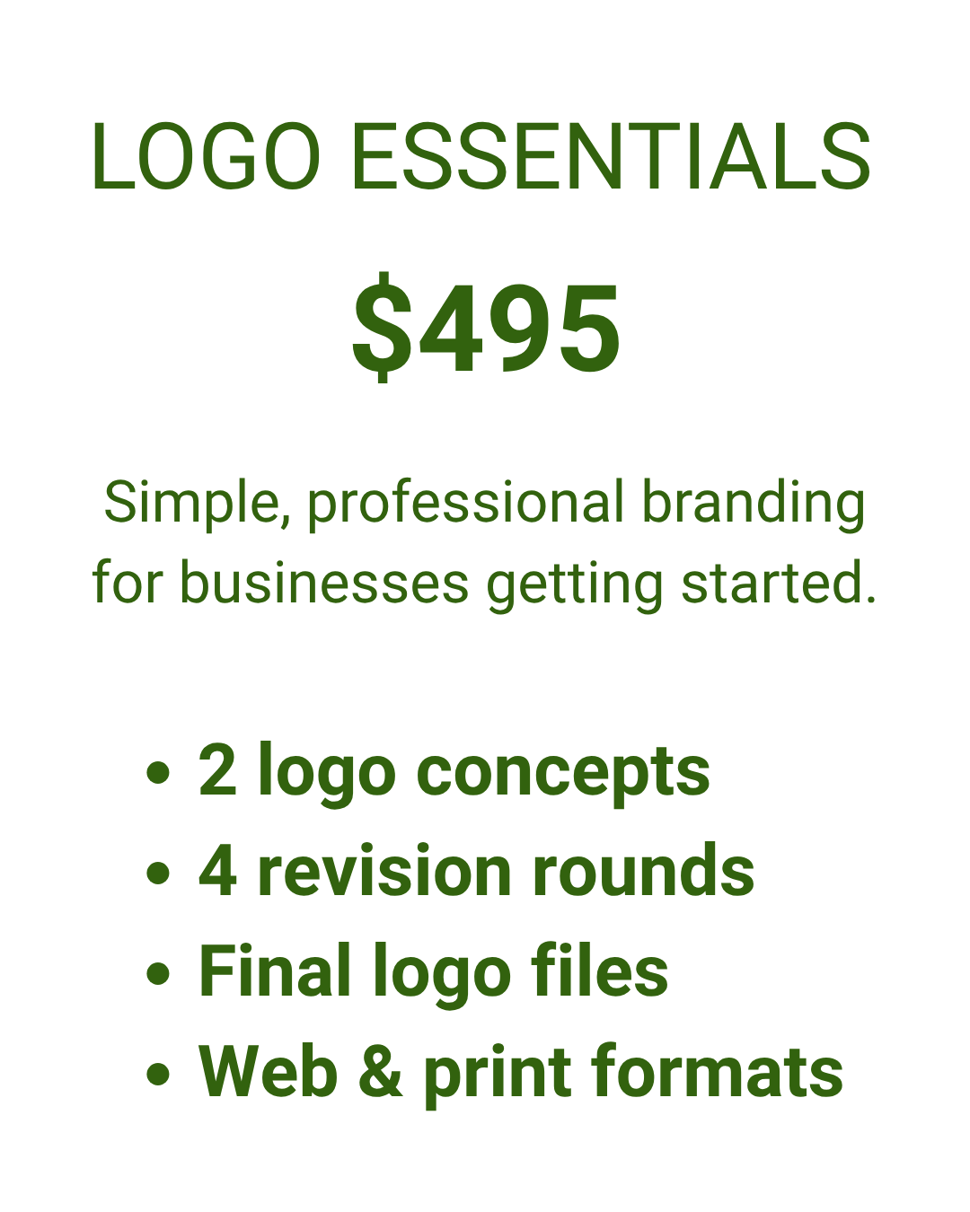 Logo Essentials package by Green Mountain Greenhouse