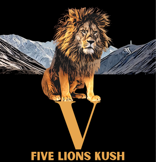 5 Lions Kush logo