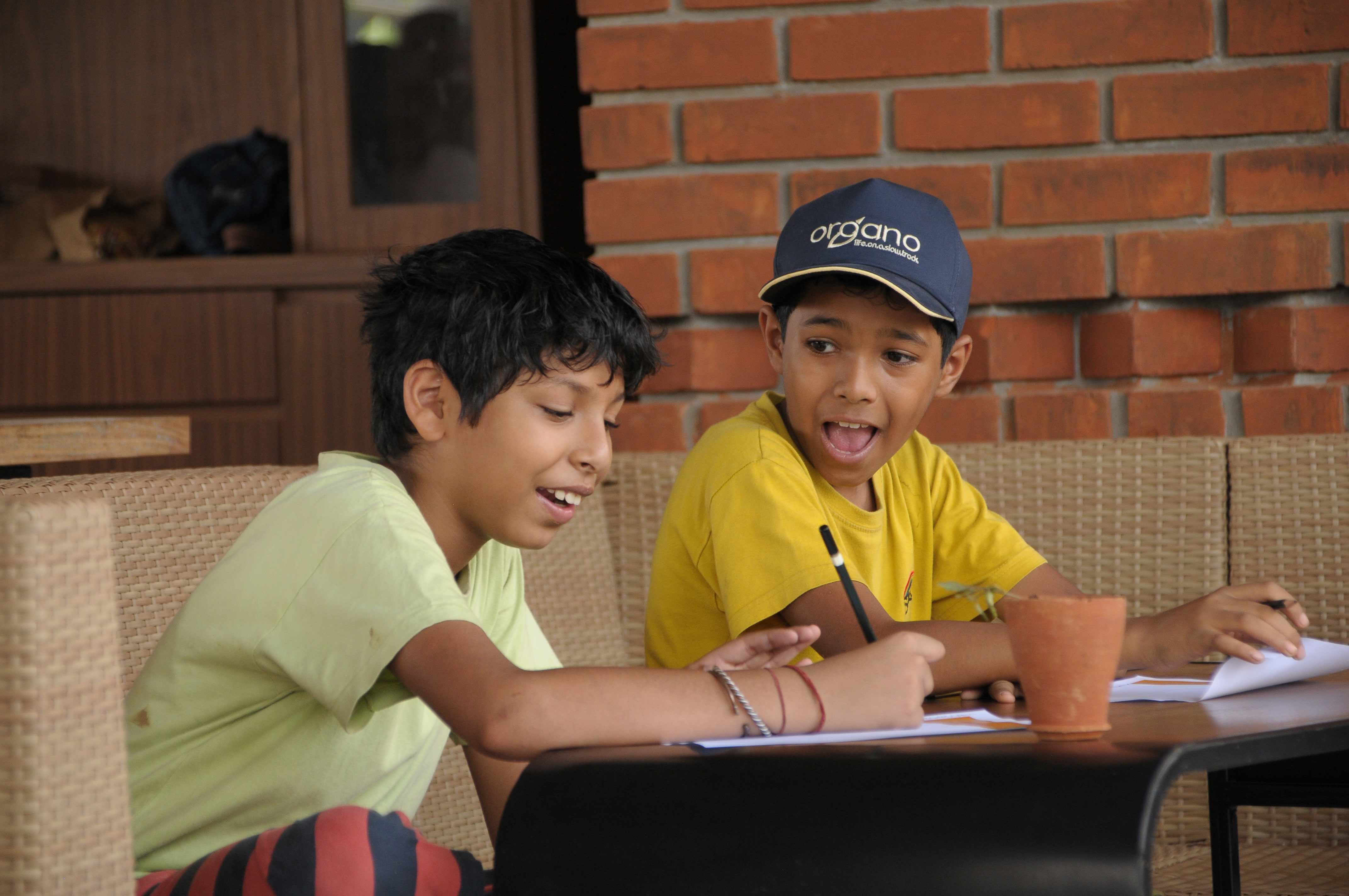 kids learning with fun