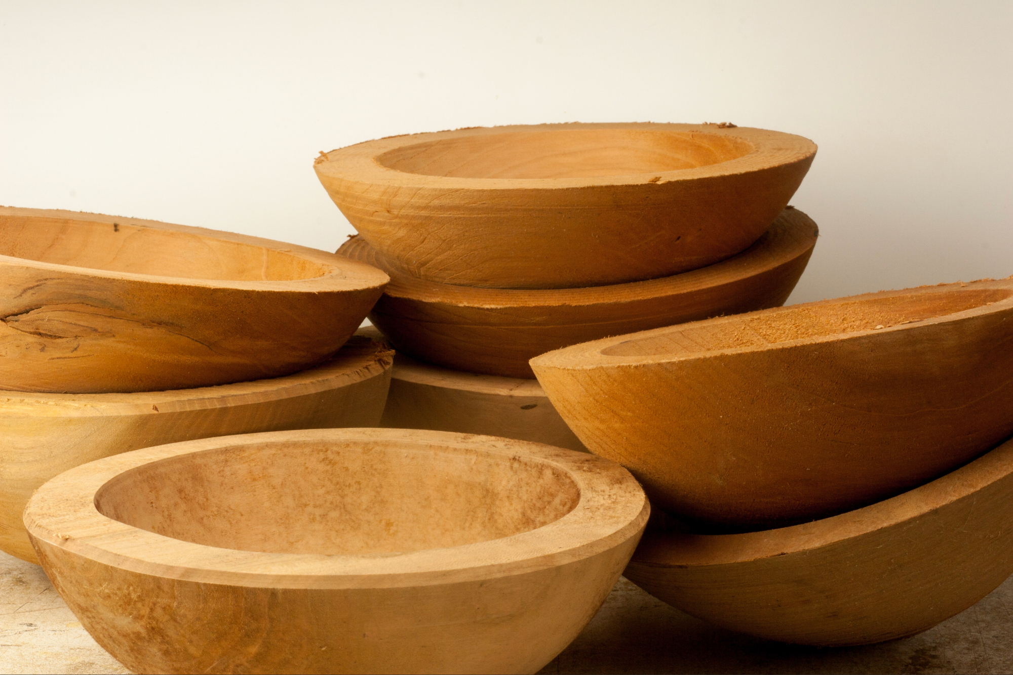 3 - Cherry bowl blanks 7"