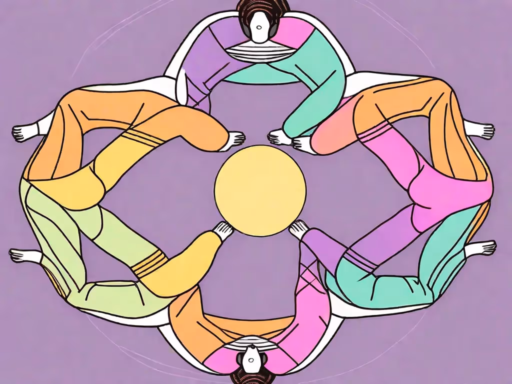 3 Fun Yoga Poses for Three People