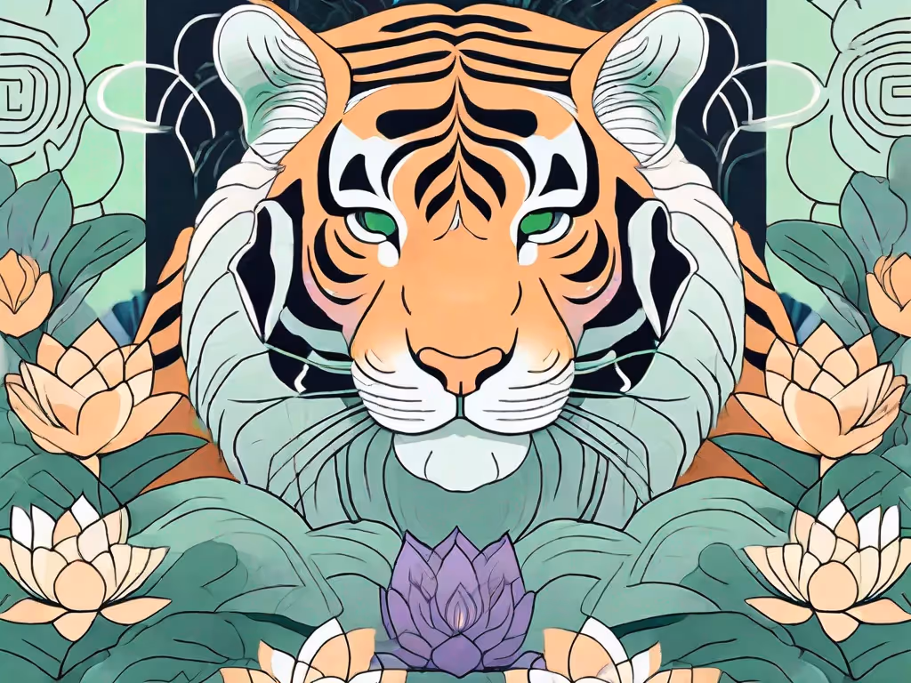 Tiger Symbolism in Meditation: Interpretations and Meaning