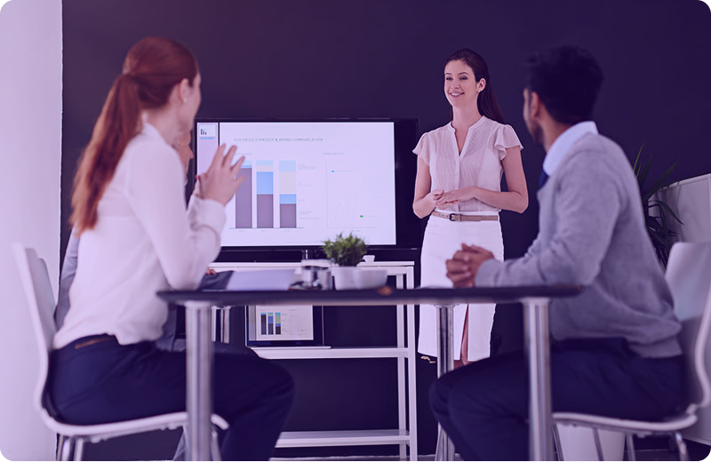 Brand control center managing digital business cards across an organization