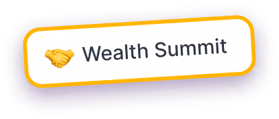 HiHello tag for an event titled Wealth Summit