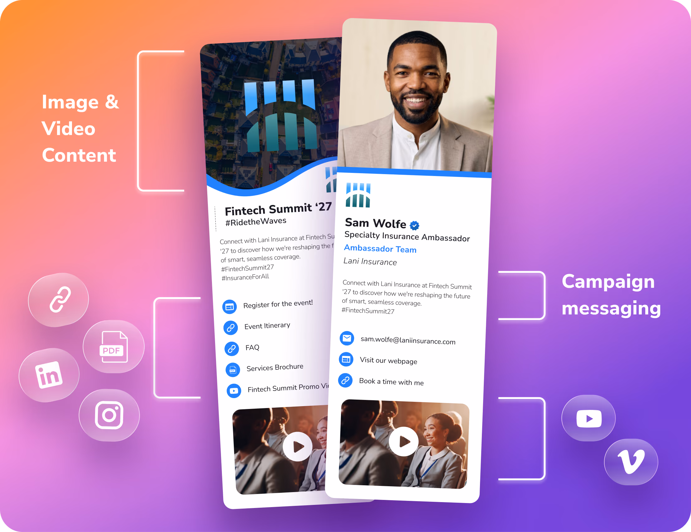Amplify your content across millions of connections