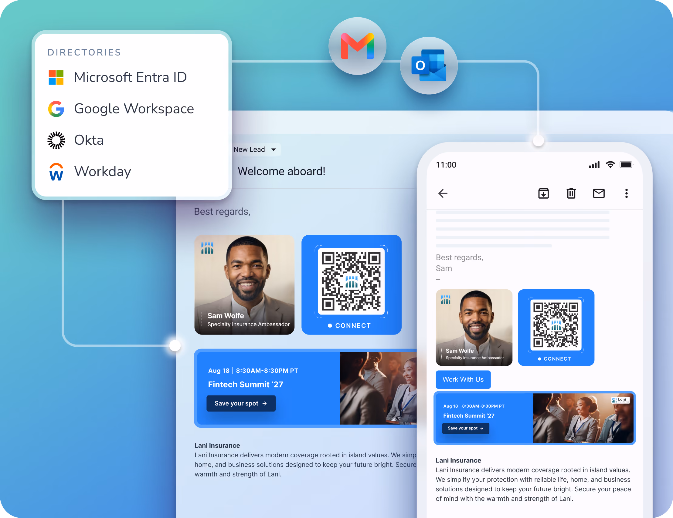Connect the systems you already use to HiHello
