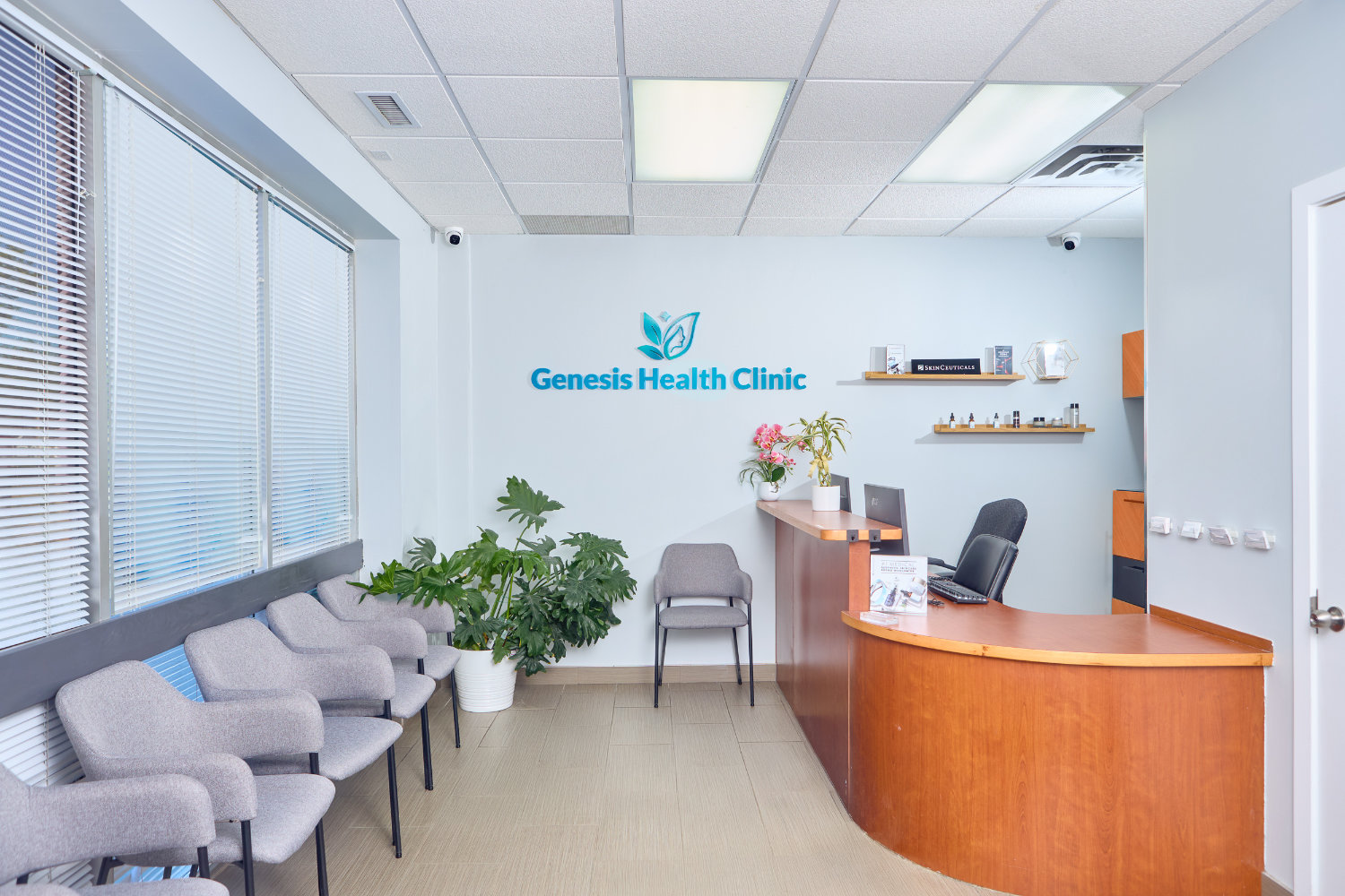 Office photo of Genesis Health Clinic medical aesthetics in Calgary