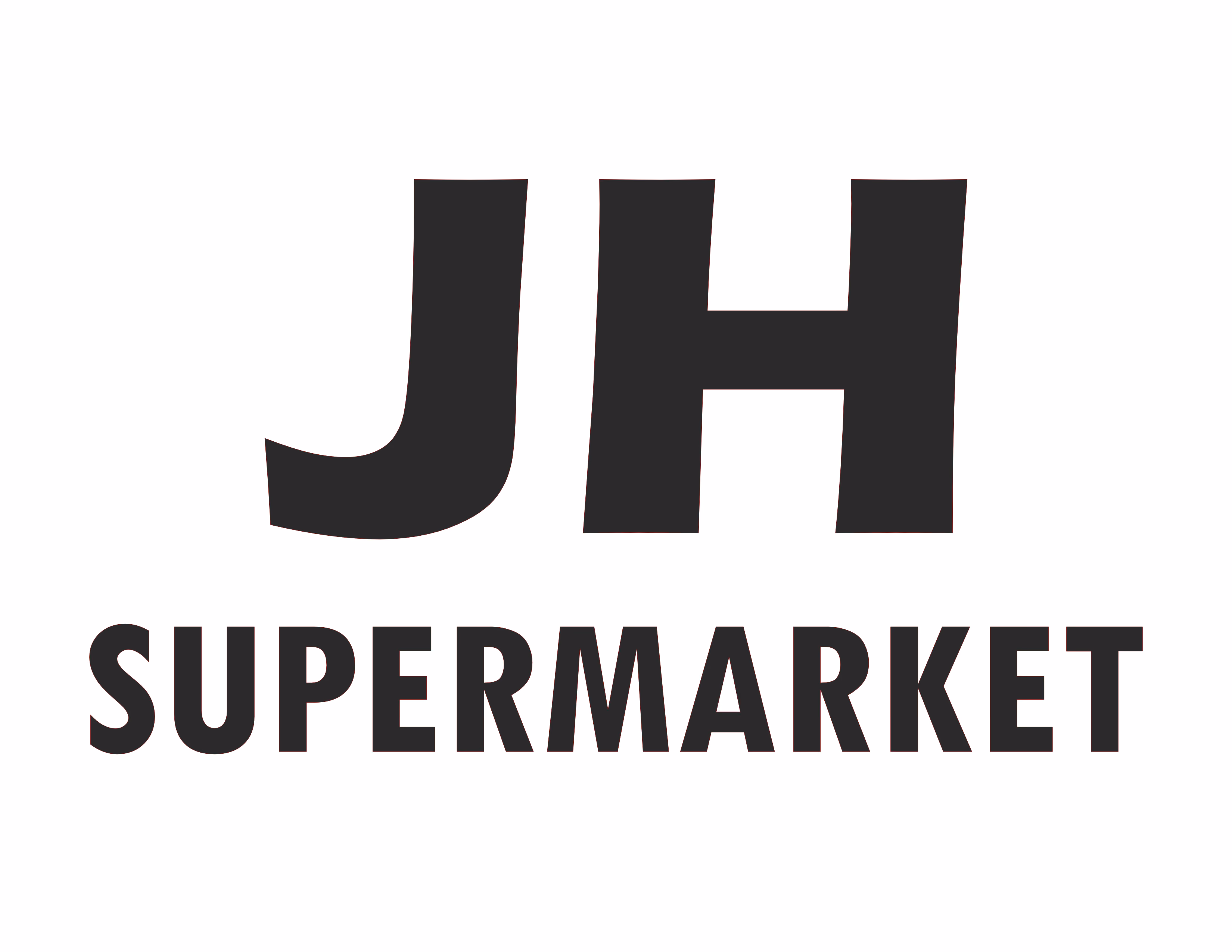 JH Supermarket logo.