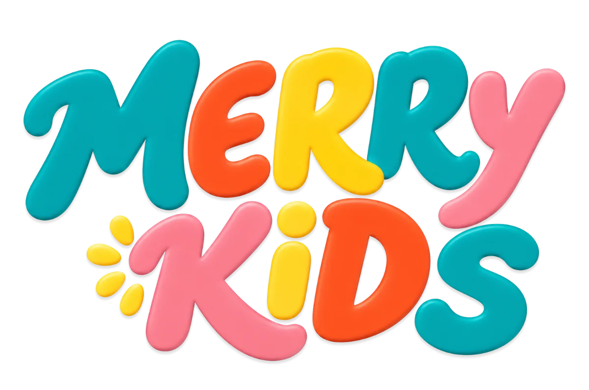 Merry Kids playground logo.