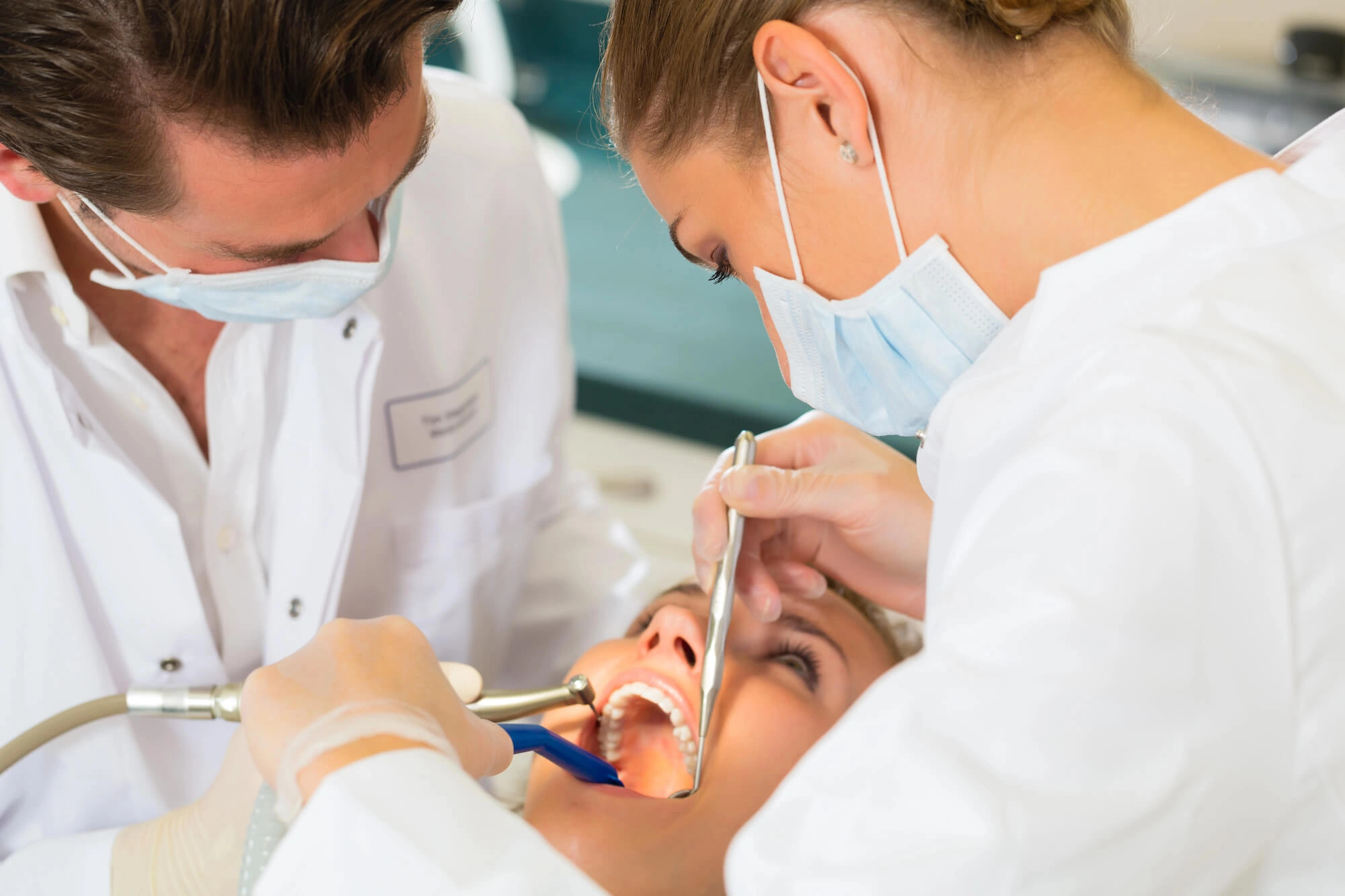 Patient undergoing dental implant tamarac