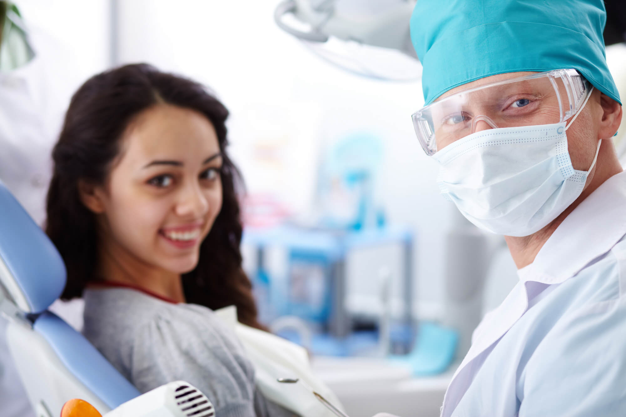 Dentist in Ft. Lauderdale and patient