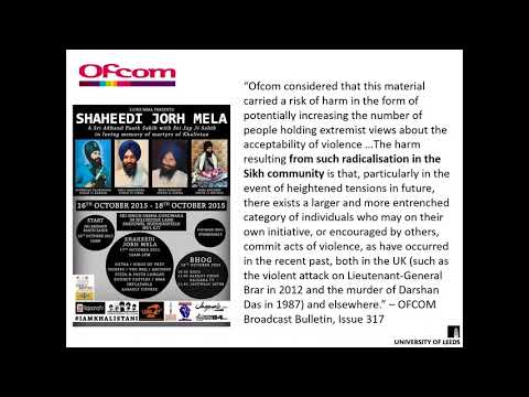 The Idea, Context, Framing and Realities of ‘sikh Radicalisation’ in Britain