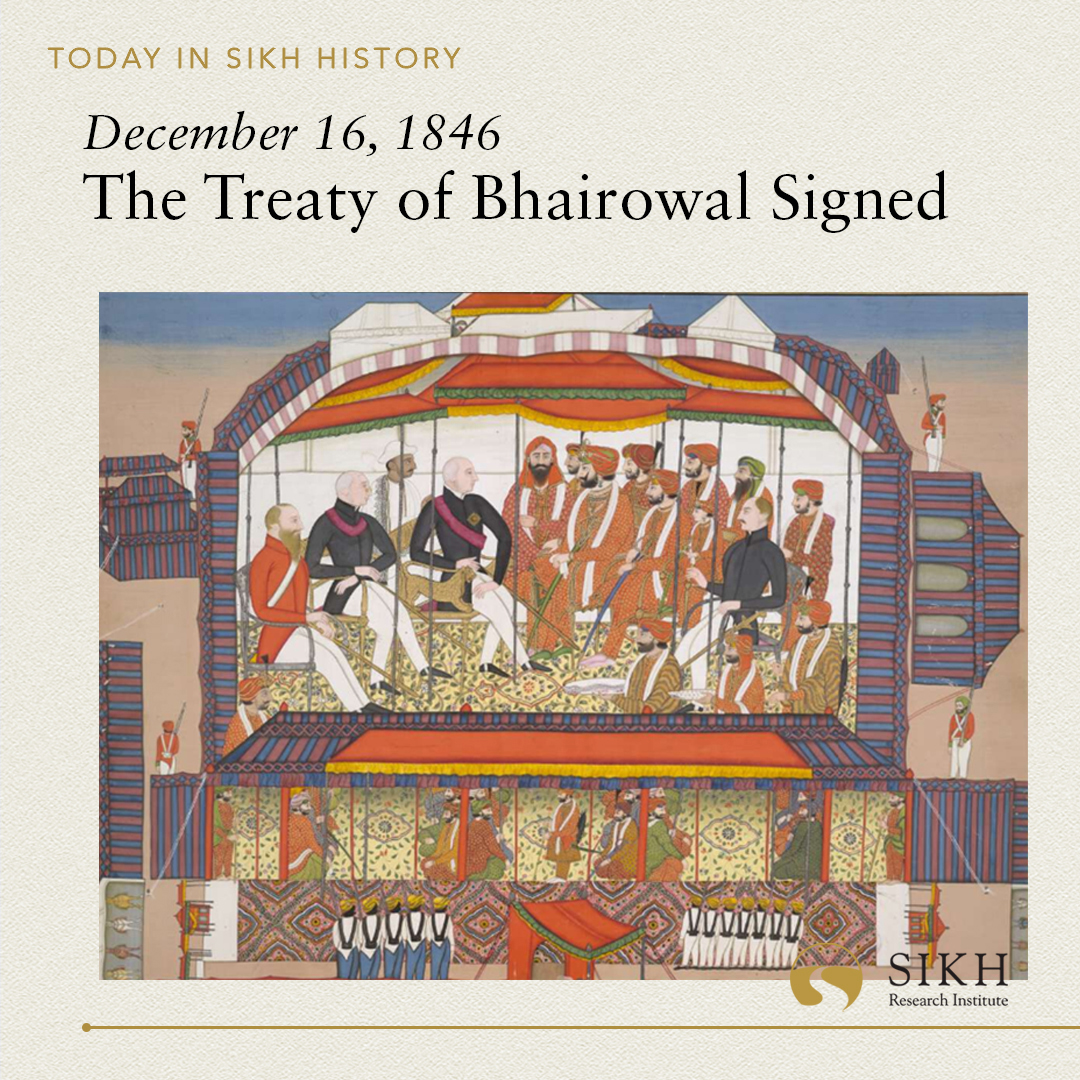 Today in Sikh History: December 16, 1846