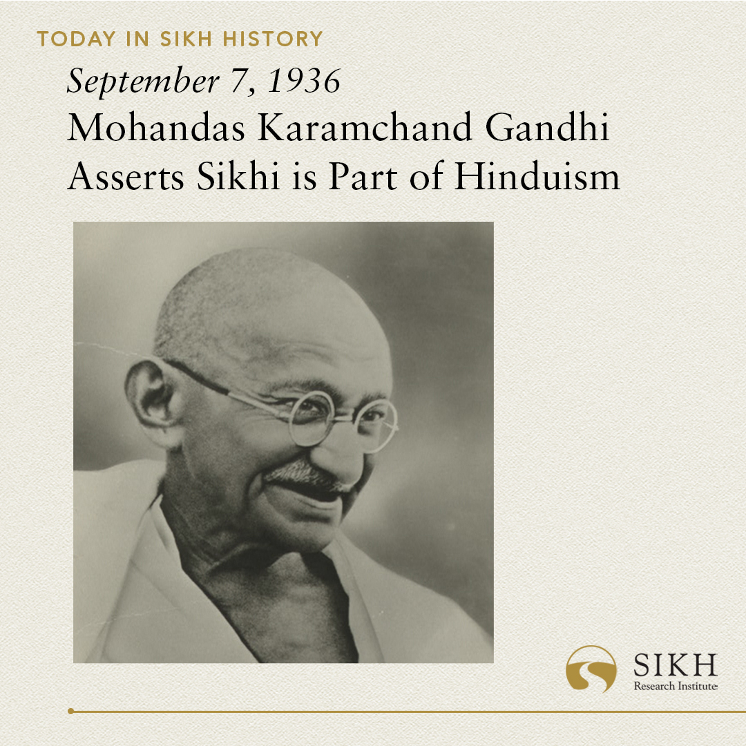 Today in Sikh History: September 7, 1936