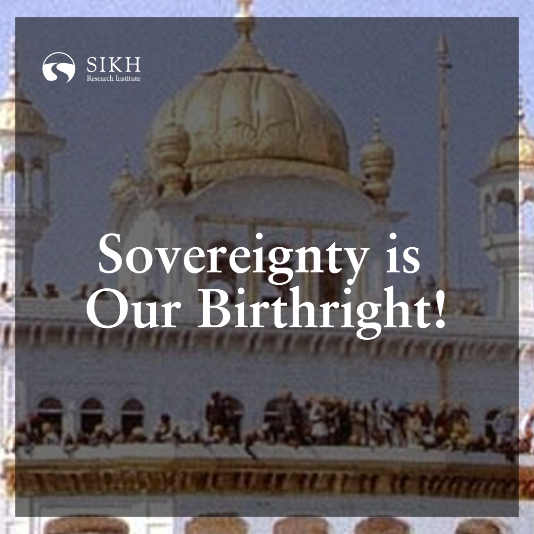 Sovereignty is Our Birthright!