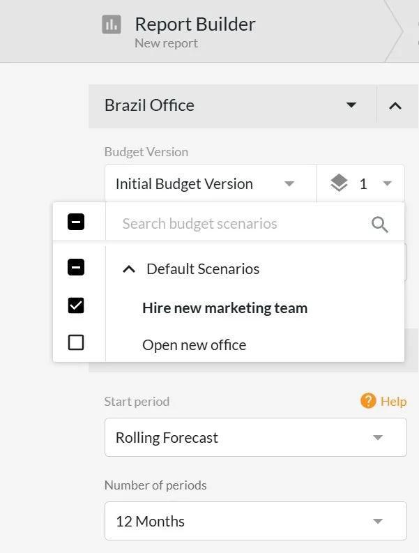 New-in-Calxa-Budget-Scenarios - Using Scenarios