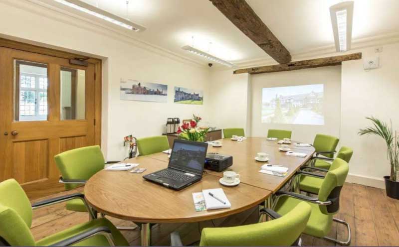 bright boardroom