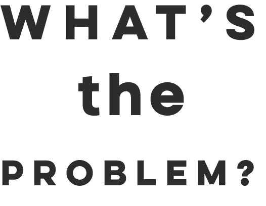 Section Title - What's the Problem