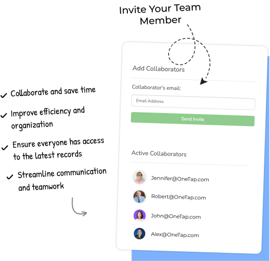 Add collaborators for attendance tracking