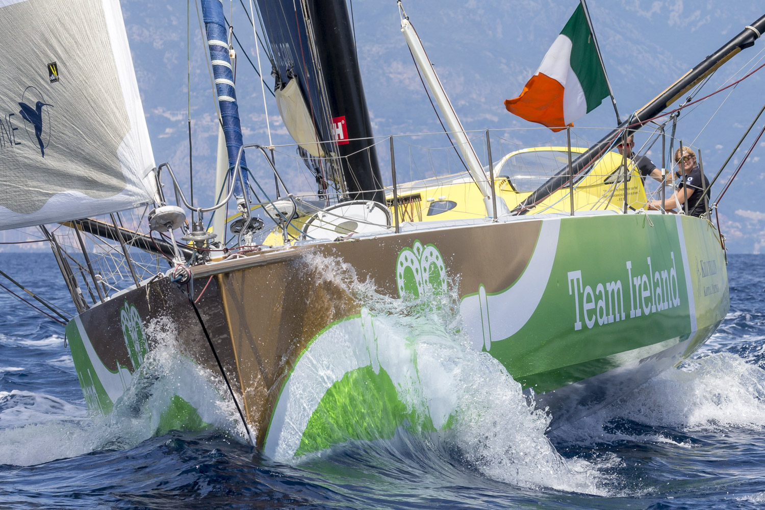 Team Ireland IMOCA 60 in 2018 Monaco Globe Series