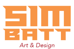 Simbatt art and design logo