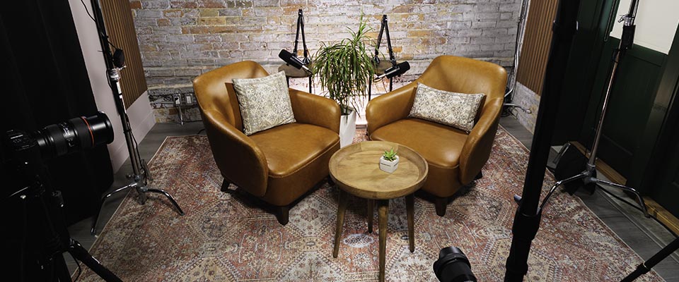 Podcast Studio underconstruction image.